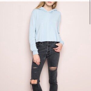 Brandy Melville Cropped Hoodie